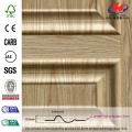 JHK-M03 Holz Getreide und angehoben Textur Walnuss MDF ISO9001 Eintrag Tür Skin